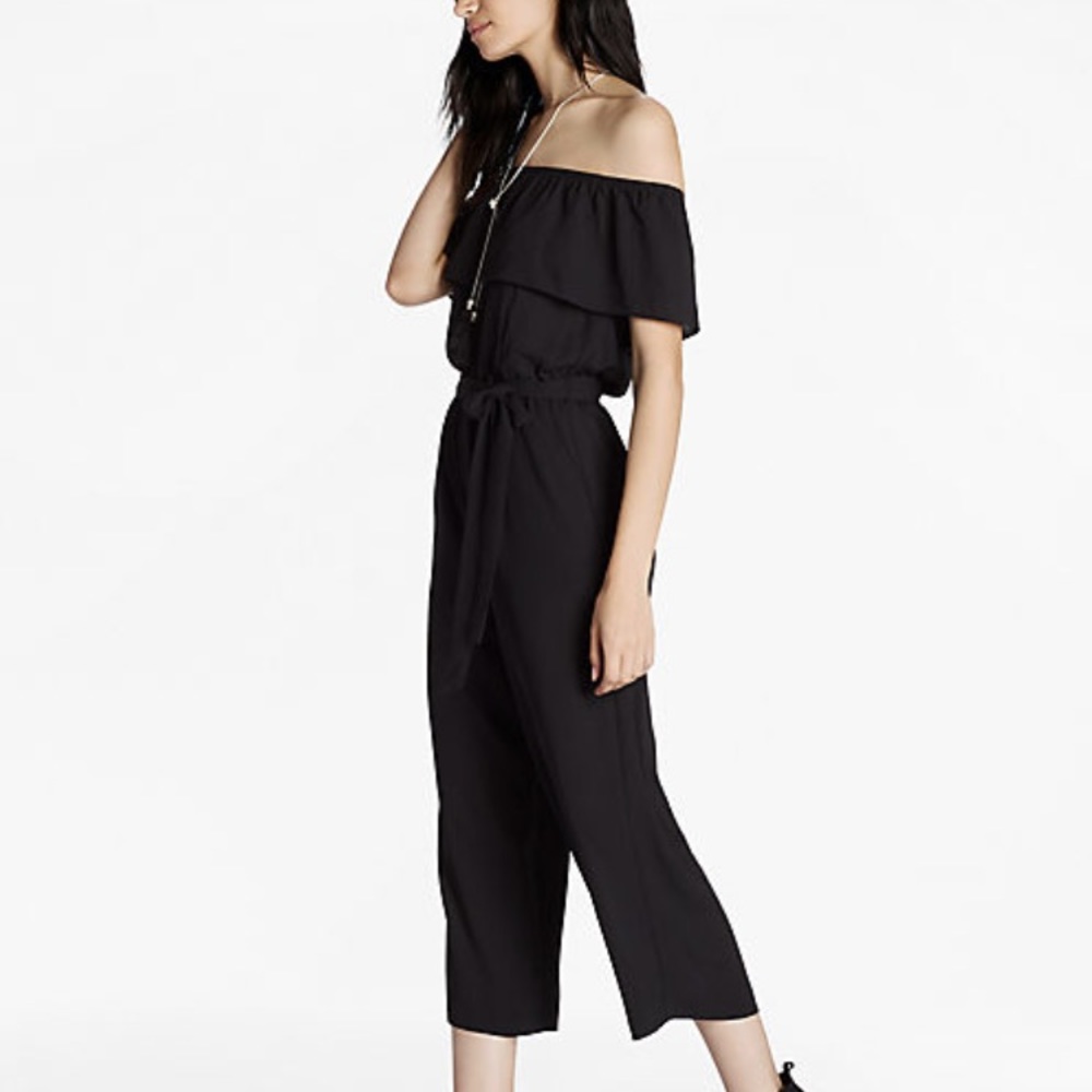 Lucky Brand Off the shoulder Jumpsuit